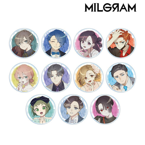 『MILGRAM -ミルグラム-』描き下ろしイラスト トレーディングアクリルステッカー(単位/BOX)【202510再販】